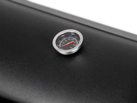 Duży grill ogrodowy wędzarnia 2w1 z termometrem komin półka koła MultiGarden Duży grill ogrodowy wędzarnia 2w1 z termometrem komin półka koła MultiGarden