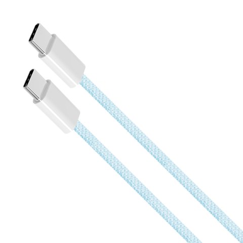Kabel USB typu C - USB typu C 100 W 1,5 m niebieski Kruger&Matz Basic Kabel USB typu C - USB typu C 100 W 1,5 m niebieski Kruger&Matz Basic