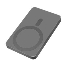 POWER BANK indukcyjny Kruger&Matz 5000 mAh Mag Safe szary