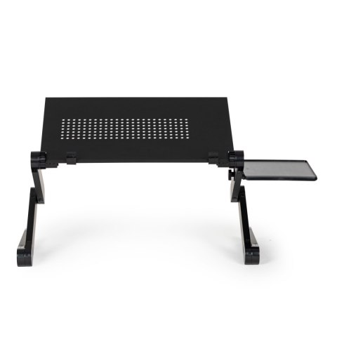 Podstawka stolik stojak pod laptop aluminiowy składany z regulacją 2 blaty Podstawka stolik stojak pod laptop aluminiowy składany z regulacją 2 blaty