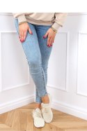 BUTY SPORTOWE SKARPETKOWE BEŻOWE G-363 BEIGE - Inello Inello