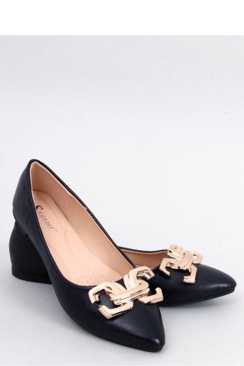 Baleriny eleganckie z klamerką SIMONA BLACK - Inello Inello Baleriny eleganckie z klamerką SIMONA BLACK - Inello Inello