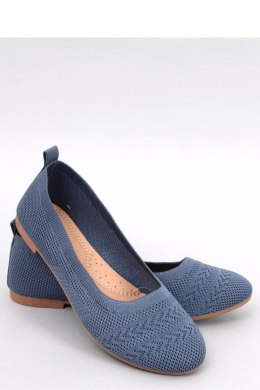 Baleriny z dzianiny NEWEY BLUE - Inello Inello