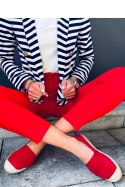 Espadryle damskie SOTERA ROJO - Inello Inello