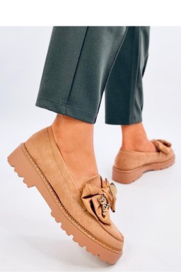 Mokasyny z ozdobnym misiem PENNSY CAMEL - Inello Inello