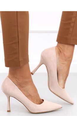 Szpilki damskie zamszowe GIORGIA BEIGE - Inello Inello