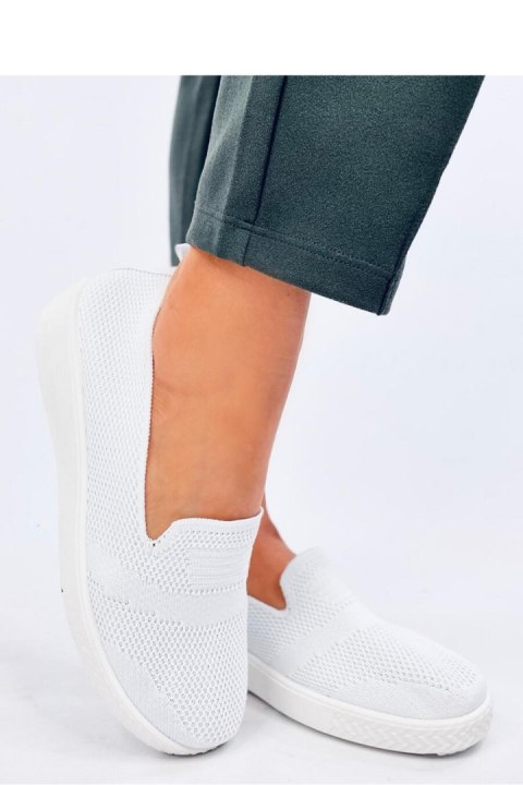 Tenisówki skarpetkowe COMBE WHITE - Inello Inello Tenisówki skarpetkowe COMBE WHITE - Inello Inello