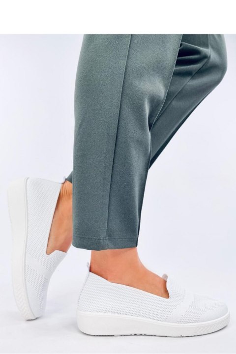 Tenisówki skarpetkowe COMBE WHITE - Inello Inello Tenisówki skarpetkowe COMBE WHITE - Inello Inello