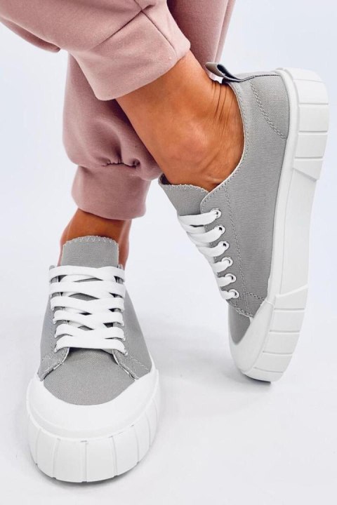 Trampki damskie CONSEN GREY - Inello Inello Trampki damskie CONSEN GREY - Inello Inello