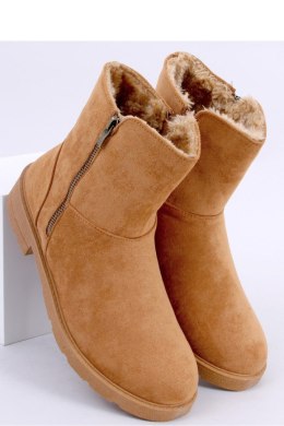 Botki płaskie KALLEN CAMEL - Inello Inello