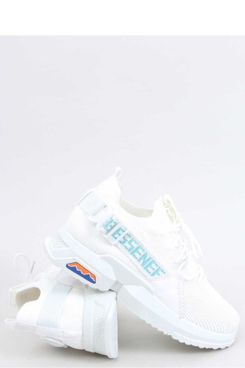 Buty sportowe skarpetkowe HIRAL WHITE - Inello Inello Buty sportowe skarpetkowe HIRAL WHITE - Inello Inello