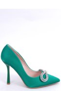 Eleganckie szpilki z kamieniami SUGAR GREEN - Inello Inello