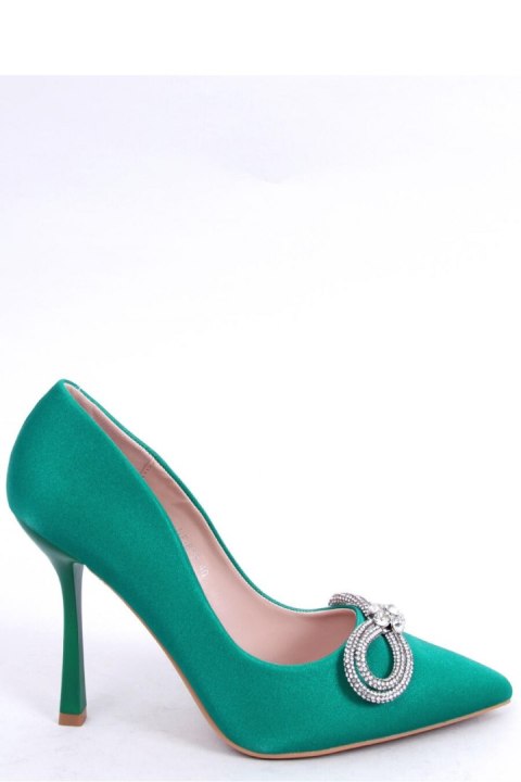 Eleganckie szpilki z kamieniami SUGAR GREEN - Inello Inello Eleganckie szpilki z kamieniami SUGAR GREEN - Inello Inello
