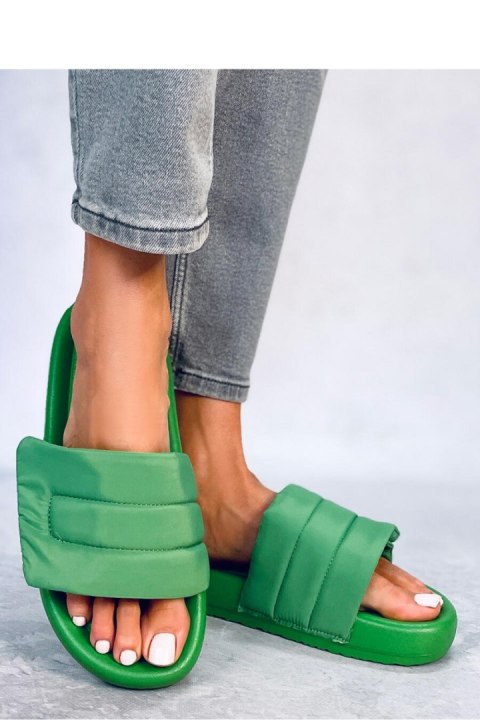 Sandał Klapki ortalionowe CUETO GREEN - Inello Inello Sandał Klapki ortalionowe CUETO GREEN - Inello Inello