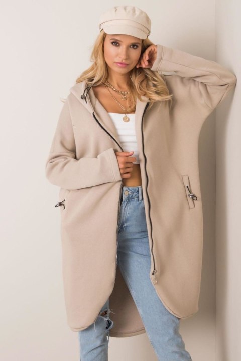Bluza Damska Model RV-BL-4858-1.99P Beige - Rue Paris Rue Paris Bluza Damska Model RV-BL-4858-1.99P Beige - Rue Paris Rue Paris