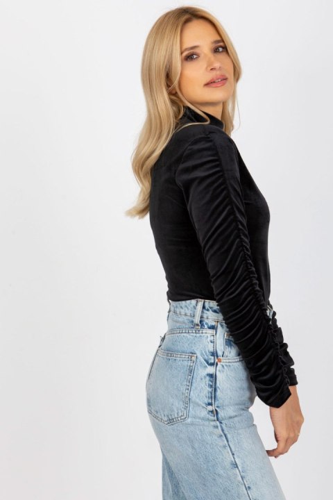 Bluzka Model RP-BZ-8181.12X Black - Rue Paris Rue Paris Bluzka Model RP-BZ-8181.12X Black - Rue Paris Rue Paris