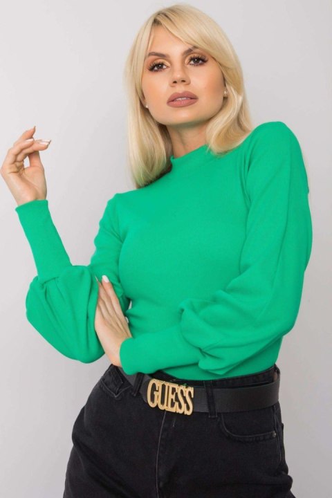 Bluzka Model RV-BZ-5223.15 Green - Rue Paris Rue Paris Bluzka Model RV-BZ-5223.15 Green - Rue Paris Rue Paris