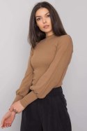 Bluzka Model RV-BZ-5223.15 Light Brown - Rue Paris Rue Paris
