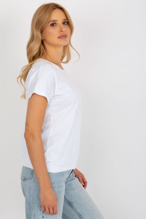 Bluzka Model RV-BZ-8917.12 White - Rue Paris Rue Paris Bluzka Model RV-BZ-8917.12 White - Rue Paris Rue Paris