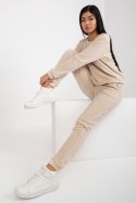 Spodnie Komplet Model RV-KMPL-6083.05 Light Beige - Rue Paris Rue Paris