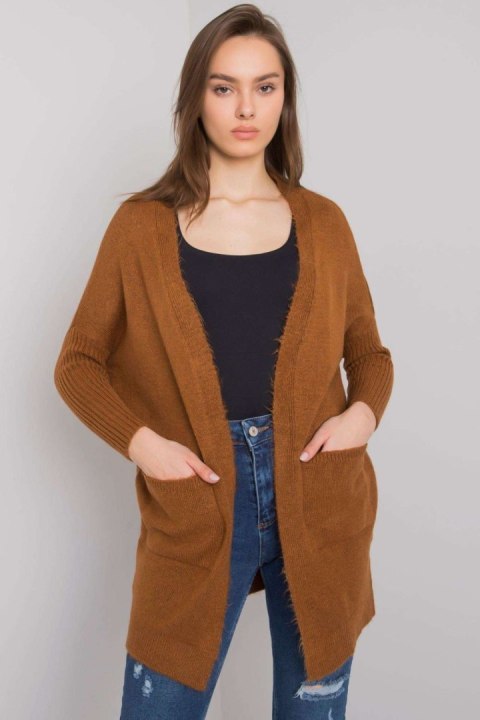 Sweter Kardigan Model ASM-SW-7560.96P Light Brown - Rue Paris Rue Paris Sweter Kardigan Model ASM-SW-7560.96P Light Brown - Rue Paris Rue Paris