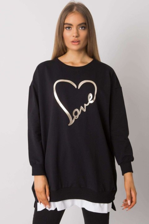 Tunika Model RV-TU-7258.40P Black - Rue Paris Rue Paris Tunika Model RV-TU-7258.40P Black - Rue Paris Rue Paris