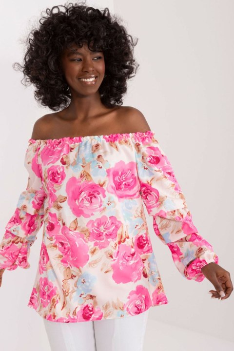 Bluzka Model WN-BZ-8281.23 Pink - Rue Paris Rue Paris