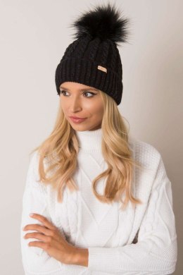 Czapka Damska Model JK-CZ-10.51 Black - Rue Paris Rue Paris