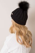 Czapka Damska Model JK-CZ-10.51 Black - Rue Paris Rue Paris