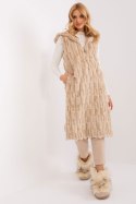 Kamizelka Model AT-KZ-2368-1.07 Beige - AT AT