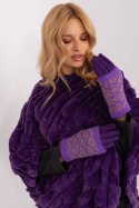 Rękawiczki Model AT-RK-2310.91 Dark Violet - AT AT