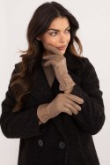 Rękawiczki Model AT-RK-239805.95 Dark Beige - AT AT