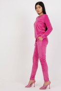 Spodnie Komplet Model RV-KMPL-6083.05 Pink - Rue Paris Rue Paris