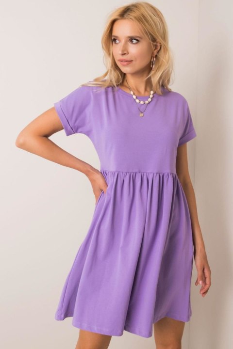 Sukienka Model RV-SK-5672.03P Violet - Rue Paris Rue Paris Sukienka Model RV-SK-5672.03P Violet - Rue Paris Rue Paris