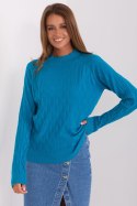 Sweter Damski Model AT-SW-2326.37X Turkus - AT AT