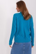 Sweter Damski Model AT-SW-2326.37X Turkus - AT AT