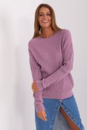 Sweter Damski Model AT-SW-2338.14P Light Violet - AT AT