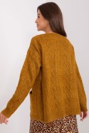 Sweter Damski Model AT-SW-2358.31 Dark Yellow - AT AT