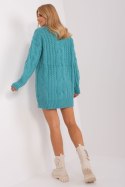 Sweter Damski Model AT-SW-2367-1.35P Turkus - AT AT