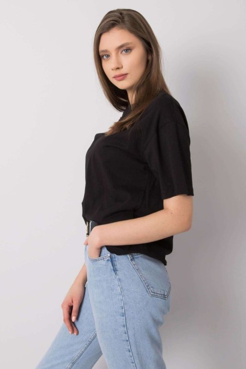 T-shirt Damski Model 157-TS-4257.79 Black - Rue Paris Rue Paris T-shirt Damski Model 157-TS-4257.79 Black - Rue Paris Rue Paris