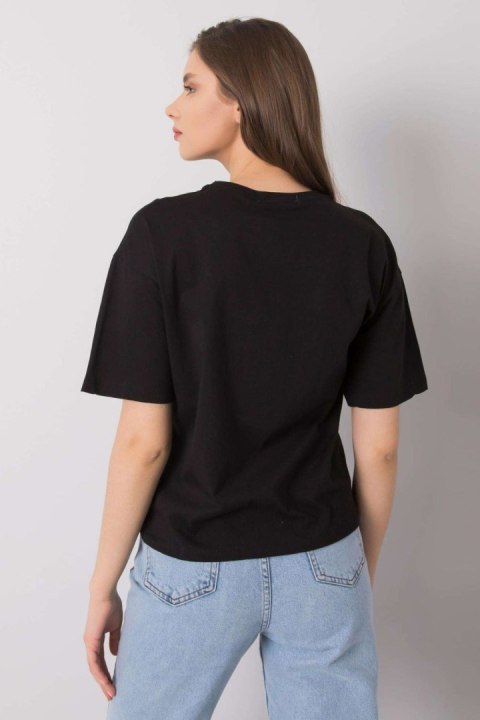 T-shirt Damski Model 157-TS-4257.79 Black - Rue Paris Rue Paris T-shirt Damski Model 157-TS-4257.79 Black - Rue Paris Rue Paris