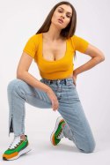 T-shirt Damski Model RV-TS-7537.52 Light Orange - Rue Paris Rue Paris