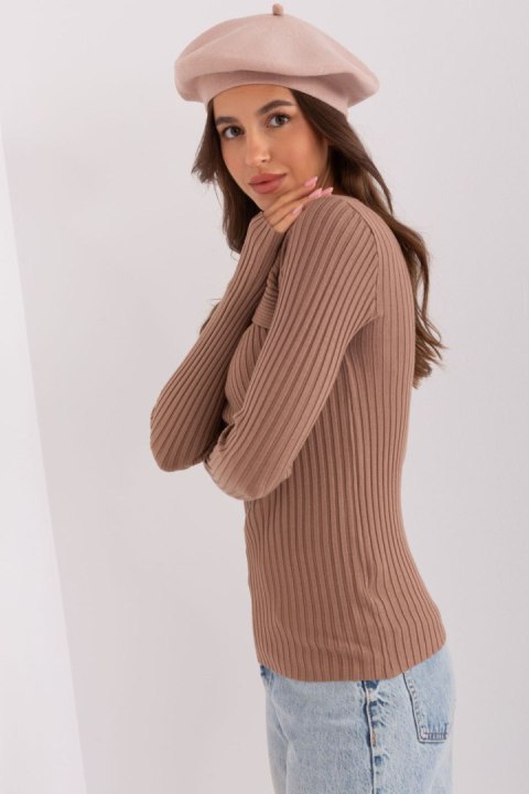 Beret Model AT-CZ-231305.82P Beige - AT AT Beret Model AT-CZ-231305.82P Beige - AT AT