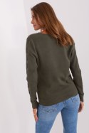 Sweter Damski Model AT-SW-2329.98P Khaki - AT AT