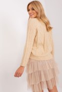Sweter Damski Model AT-SW-2346-2.99P Beige - AT AT