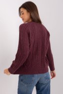 Sweter Damski Model AT-SW-2346-2.99P Dark Violet - AT AT