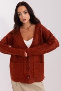 Sweter Damski Model AT-SW-2358.31 Dark Orange - AT AT