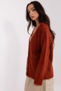 Sweter Damski Model AT-SW-2358.31 Dark Orange - AT AT
