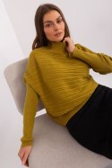 Sweter Damski Model AT-SW-2368.36X Oliwka - AT AT
