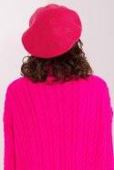 Beret Model AT-CZ-2318.27 Fuksja - AT AT